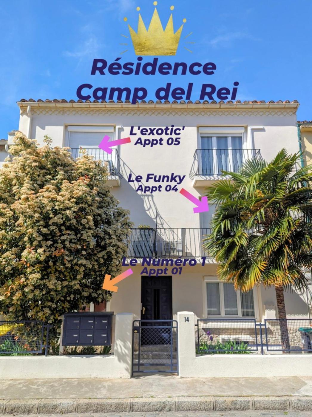 L'Exotic' 1 A 4 Voyageurs Apartment Perpignan Luaran gambar